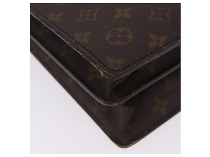 LOUIS VUITTON Monogram Serviette Conseiller Briefcase M53331 LV Auth BA16181 Monogramm - Ansicht 16
