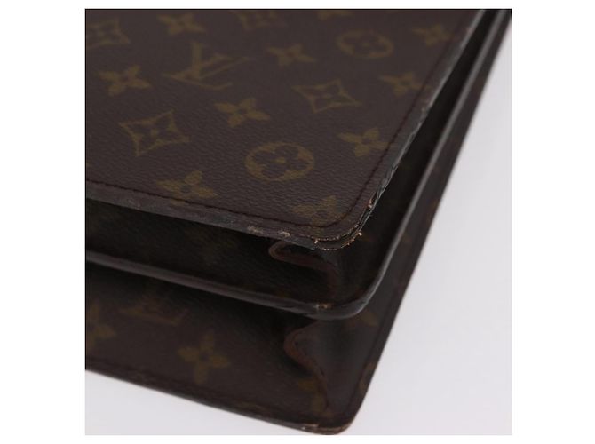 LOUIS VUITTON Monogram Serviette Conseiller Briefcase M53331 LV Auth BA16181 Monogramm - Ansicht 17