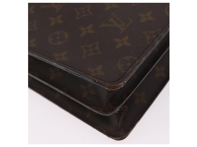 LOUIS VUITTON Monogram Serviette Conseiller Briefcase M53331 LV Auth BA16181 Monogramm - Ansicht 18