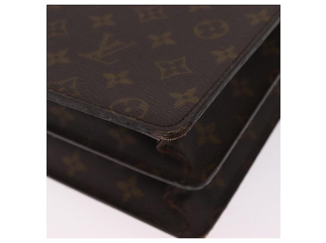 LOUIS VUITTON Monogram Serviette Conseiller Briefcase M53331 LV Auth BA16181 Monogramm - Ansicht 19
