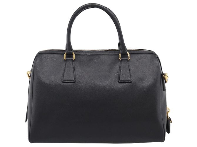 Borsa Mini Boston PRADA
Pelle Saffiano 2 vie Nero Oro Auth fm5456V D'oro - vista 2