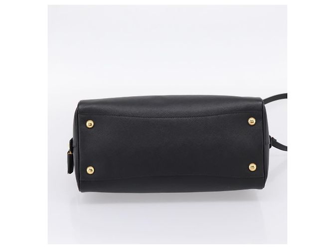 Borsa Mini Boston PRADA
Pelle Saffiano 2 vie Nero Oro Auth fm5456V D'oro - vista 5