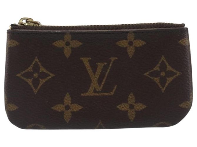 LOUIS VUITTON Monogram Pochette Cles Coin Purse M60033 LV Auth 207499 Monograma - vista 13
