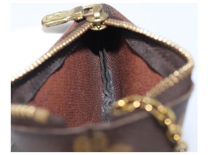 LOUIS VUITTON Monogram Pochette Cles Coin Purse M60033 LV Auth 207499 Monograma - vista 17