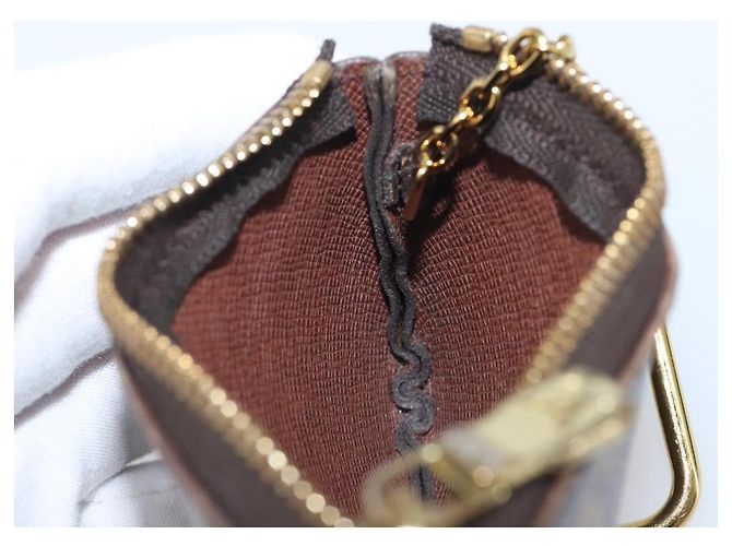 LOUIS VUITTON Monogram Pochette Cles Coin Purse M60033 LV Auth 207499 Monograma - vista 18