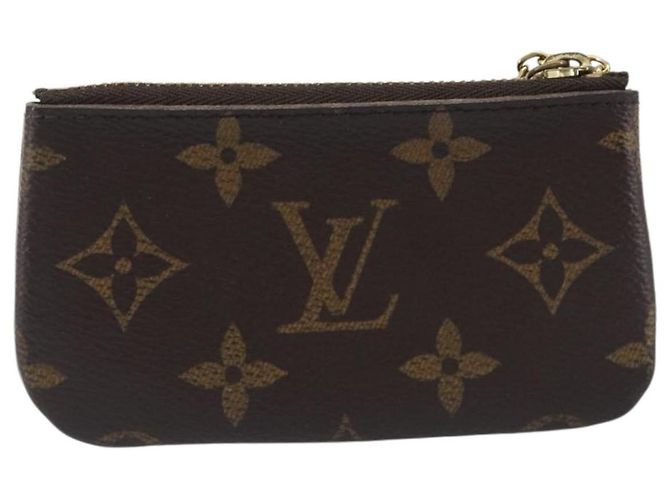 LOUIS VUITTON Monogram Pochette Cles Coin Purse M60033 LV Auth 207499 Monograma - vista 2