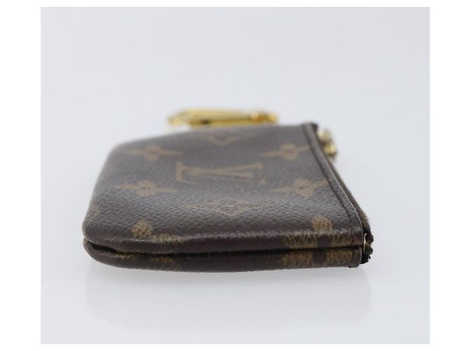 LOUIS VUITTON Monogram Pochette Cles Coin Purse M60033 LV Auth 207499 Monograma - vista 3