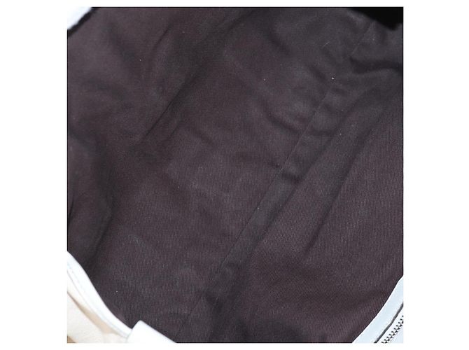 Chloé Chloe Kerala Handtasche aus Leder Weiß Gold authentisch am12715V Golden - Ansicht 20
