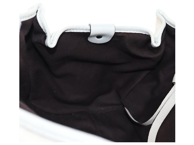 Chloé Chloe Kerala Handtasche aus Leder Weiß Gold authentisch am12715V Golden - Ansicht 22