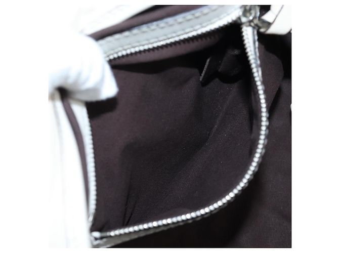 Chloé Chloe Kerala Handtasche aus Leder Weiß Gold authentisch am12715V Golden - Ansicht 24