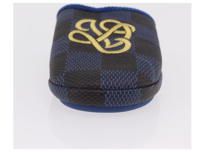 LOUIS VUITTON Damier LV Palace Line Mules pumps Blue LV Auth 204939M Blau Damier ebene - Ansicht 25