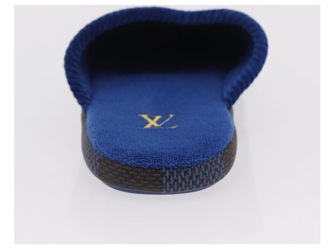 LOUIS VUITTON Damier LV Palace Line Mules pumps Blue LV Auth 204939M Blau Damier ebene - Ansicht 26