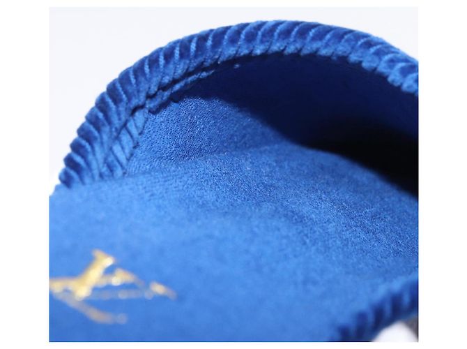 LOUIS VUITTON Damier LV Palace Line Mules pumps Blue LV Auth 204939M Blau Damier ebene - Ansicht 28