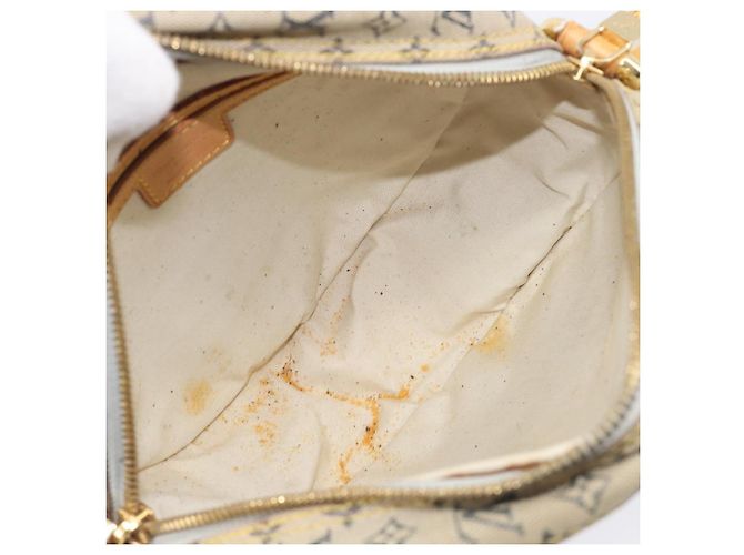 LOUIS VUITTON Monogram Mini Jeanne GM Shoulder Bag Blue M92000 LV Auth ep15933 Azul - vista 12