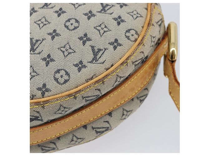 LOUIS VUITTON Monogram Mini Jeanne GM Shoulder Bag Blue M92000 LV Auth ep15933 Azul - vista 15