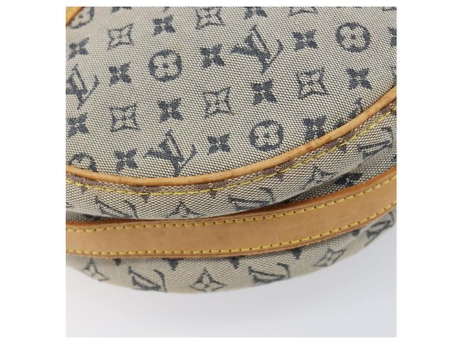 LOUIS VUITTON Monogram Mini Jeanne GM Shoulder Bag Blue M92000 LV Auth ep15933 Azul - vista 16