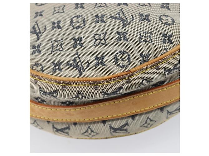 LOUIS VUITTON Monogram Mini Jeanne GM Shoulder Bag Blue M92000 LV Auth ep15933 Azul - vista 18