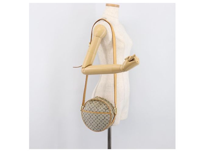 LOUIS VUITTON Monogram Mini Jeanne GM Shoulder Bag Blue M92000 LV Auth ep15933 Azul - vista 25