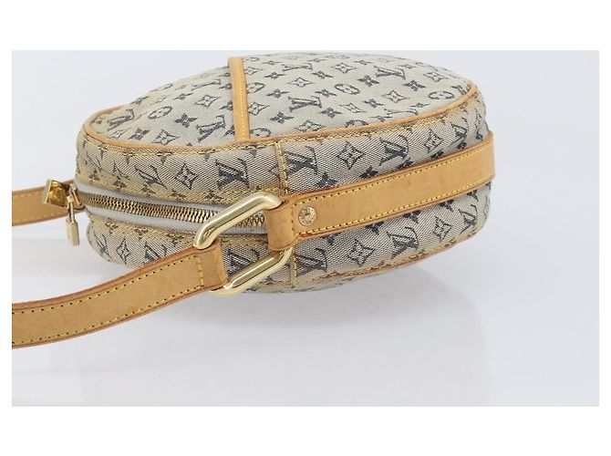 LOUIS VUITTON Monogram Mini Jeanne GM Shoulder Bag Blue M92000 LV Auth ep15933 Azul - vista 4