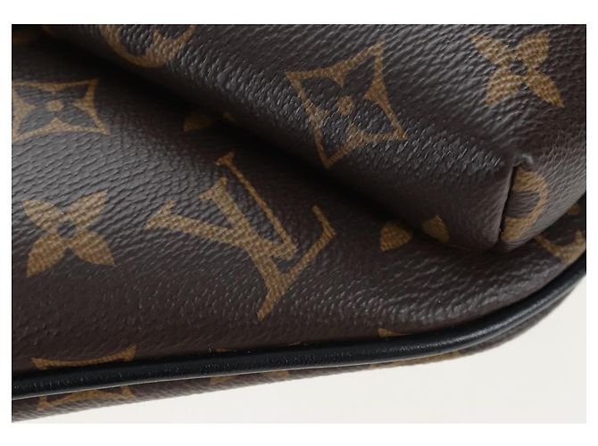 LOUIS VUITTON Monogram Macassar Christopher Bum Bag M45337 LV Auth 206714V Monograma - vista 15