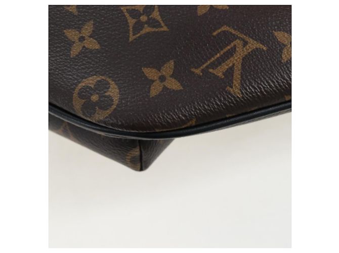 LOUIS VUITTON Monogram Macassar Christopher Bum Bag M45337 LV Auth 206714V Monograma - vista 18