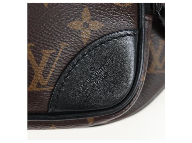 LOUIS VUITTON Monogram Macassar Christopher Bum Bag M45337 LV Auth 206714V Monograma - vista 20