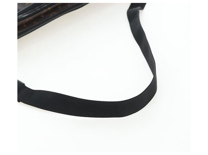 LOUIS VUITTON Monogram Macassar Christopher Bum Bag M45337 LV Auth 206714V Monograma - vista 7