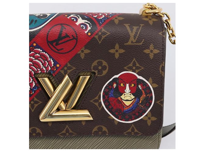 LOUIS VUITTON Monogram Kabuki Twist MM Shoulder Bag M67270 LV Auth 206916M Monogramm - Ansicht 19