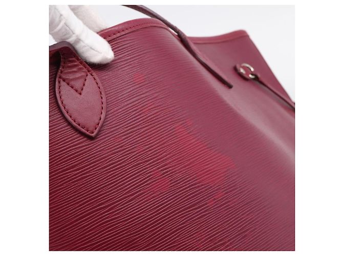 Bolso Tote LOUIS VUITTON Epi Neverfull MM Grenard LV Auth 206685 - vista 10