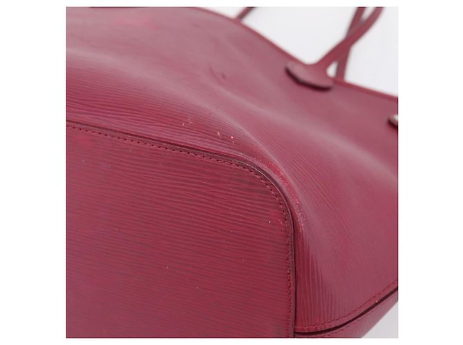 Bolso Tote LOUIS VUITTON Epi Neverfull MM Grenard LV Auth 206685 - vista 17