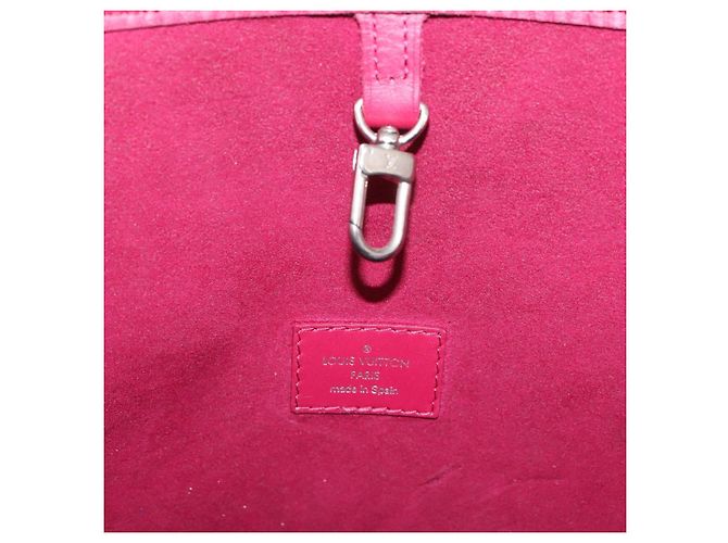Bolso Tote LOUIS VUITTON Epi Neverfull MM Grenard LV Auth 206685 - vista 22