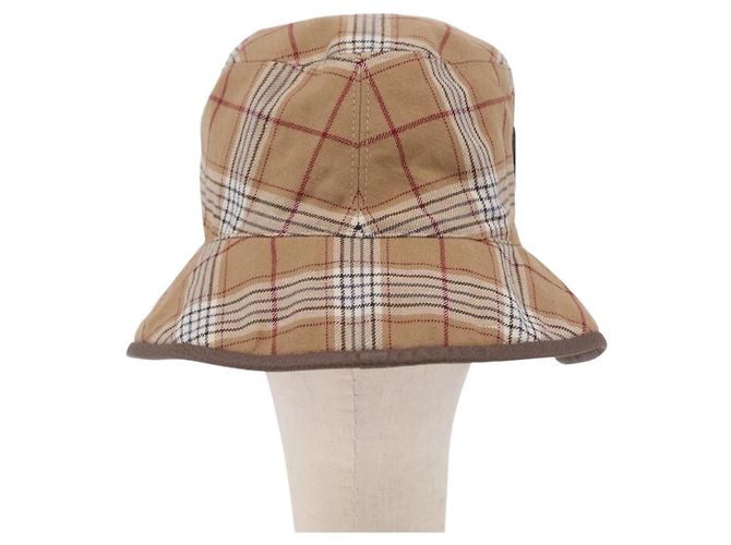 GUCCI GG Bucket Hat Canvas Beige 700851 Auth BA16213V - vista 3
