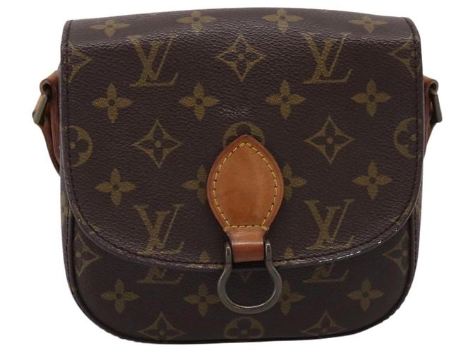 LOUIS VUITTON Monogram Saint Cloud PM Shoulder Bag M51244 LV Auth 200519 Monogramma - vista 13