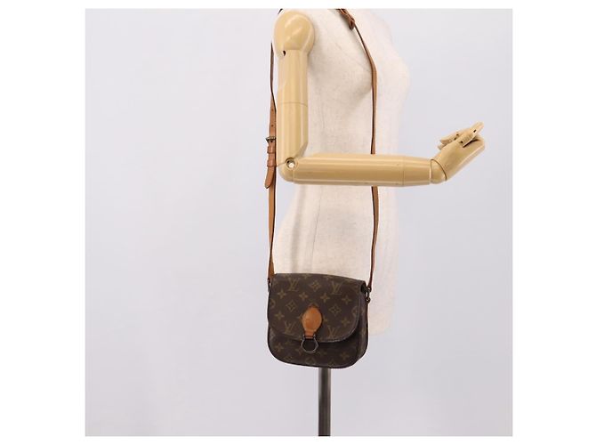 LOUIS VUITTON Monogram Saint Cloud PM Shoulder Bag M51244 LV Auth 200519 Monogramma - vista 24