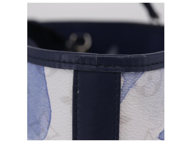 LOUIS VUITTON Monogram Watercolor Weekend Tote GM Blue M45755 LV Auth ka6444M Azul Monograma - vista 4