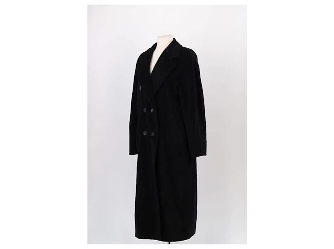 Abrigo de lana negro Max Mara - vista 2