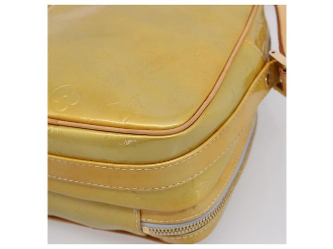 LOUIS VUITTON Monogram Vernis Wooster Shoulder Bag Gris M91036 LV Auth ep16527A Grau - Ansicht 16