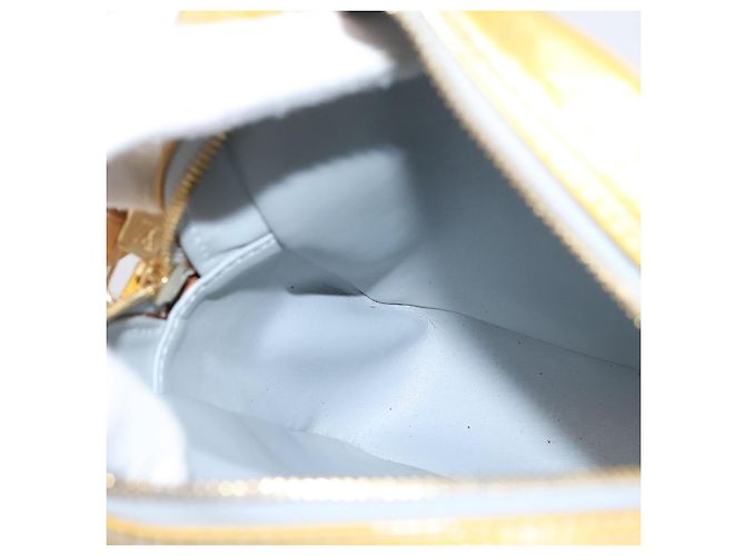LOUIS VUITTON Monogram Vernis Wooster Shoulder Bag Gris M91036 LV Auth ep16527A Grau - Ansicht 19