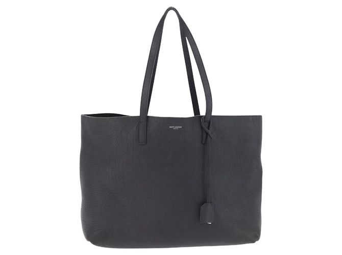 Autre Marque Saint Laurent Tote Bag Leder Schwarz Silber 600261 Auth ka6434V - Ansicht 2