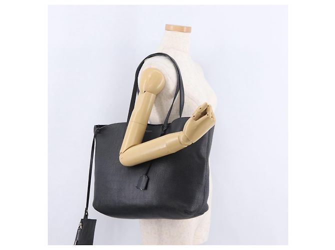 Autre Marque Saint Laurent Tote Bag Leder Schwarz Silber 600261 Auth ka6434V - Ansicht 25
