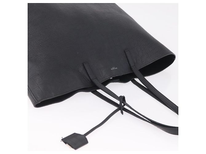 Autre Marque Saint Laurent Tote Bag Leder Schwarz Silber 600261 Auth ka6434V - Ansicht 6
