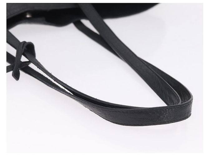 Autre Marque Saint Laurent Tote Bag Leder Schwarz Silber 600261 Auth ka6434V - Ansicht 7
