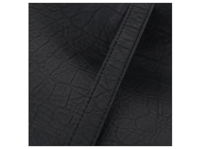 Autre Marque Saint Laurent Tote Bag Leder Schwarz Silber 600261 Auth ka6434V - Ansicht 9