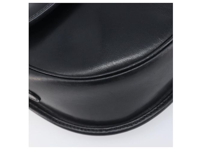 Borsa a Tracolla GUCCI Pelle Nero Oro 007 261 0074 Auth bs37471 D'oro - vista 13