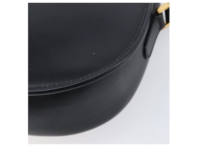 Borsa a Tracolla GUCCI Pelle Nero Oro 007 261 0074 Auth bs37471 D'oro - vista 14