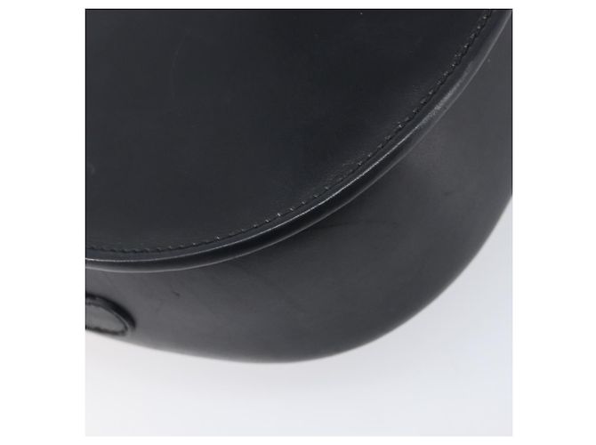 Borsa a Tracolla GUCCI Pelle Nero Oro 007 261 0074 Auth bs37471 D'oro - vista 15