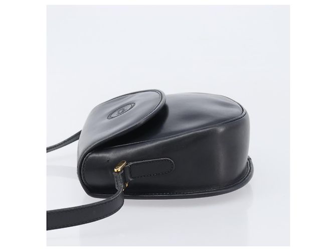 Borsa a Tracolla GUCCI Pelle Nero Oro 007 261 0074 Auth bs37471 D'oro - vista 5