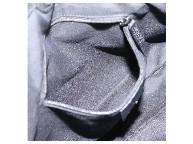 Borsa a tracolla GUCCI GG Canvas Nero Argento 121023 Auth 205278V - vista 19