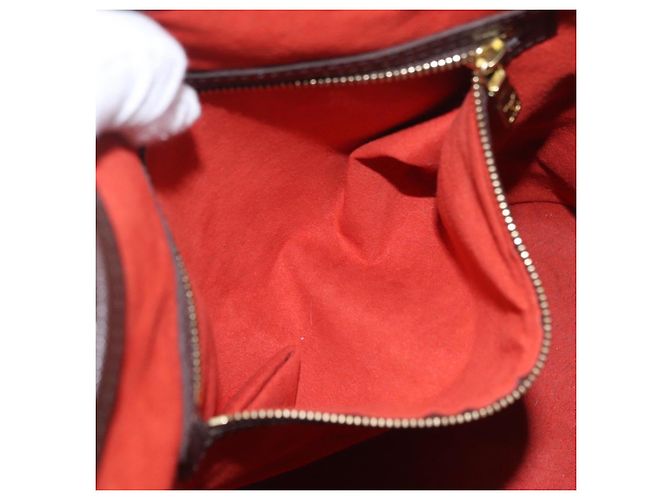 LOUIS VUITTON Damier Ebene Marais Shoulder Bag N42240 LV Auth ka6475 - vista 22