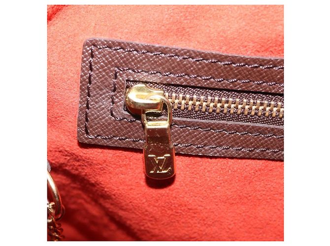 LOUIS VUITTON Damier Ebene Marais Shoulder Bag N42240 LV Auth ka6475 - vista 23